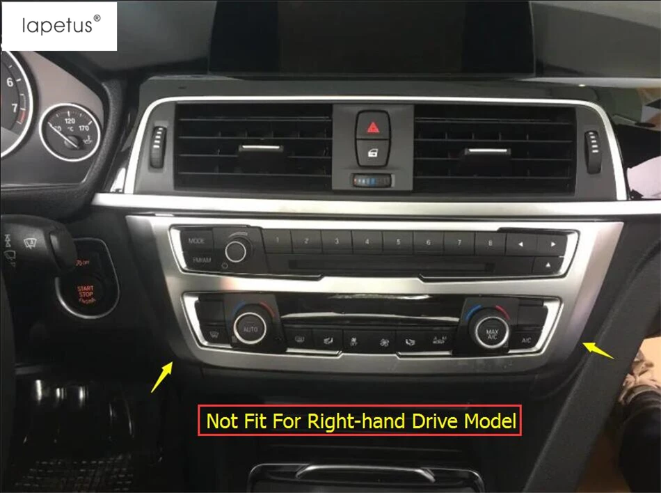 Аксессуары для BMW 3 серии F30 316i 320i 328i 2013 2017 Матовый Стиль Кондиционер панель