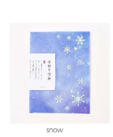 snow 3 шт./упак. Kawaii милые лакмусовая Бумага снег и перьев со звездами серебряный Конверт Прозрачная ПВХ-пленка для свадебного подарка карты Скрапбукинг вечерние sl1755 - Цвет: snow