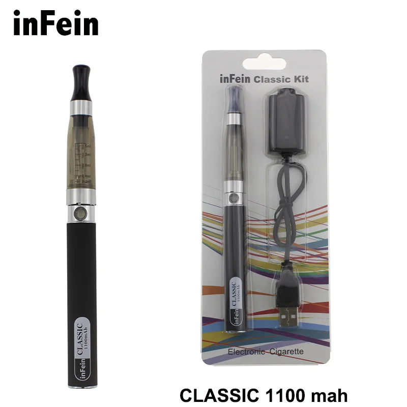 Infein Классическая электронная сигарета блистер starter kit 1.6 мл распылитель VAPE кальян