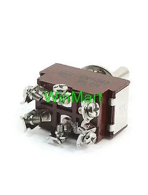 KN1 203 DPDT 3 пути вкл/выкл/вкл замок Рокер тумблер AC250V 2A|switch tact|switch auxiliaryswitch housing |