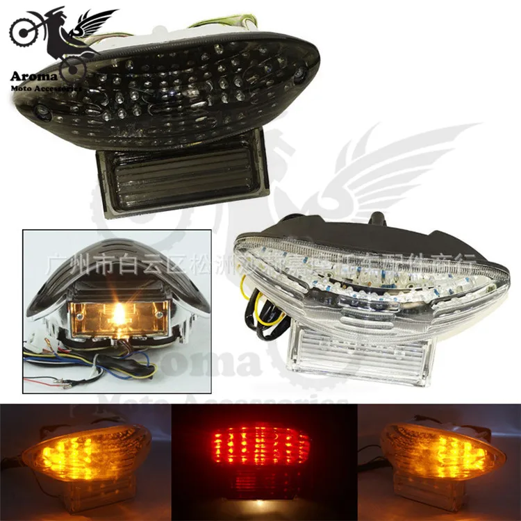 

1999 2000 2001 2002 2003 2004 2005 2006 2007 year brand parts moto brake light for suzuki GSXR1300 LED motorbike tail light