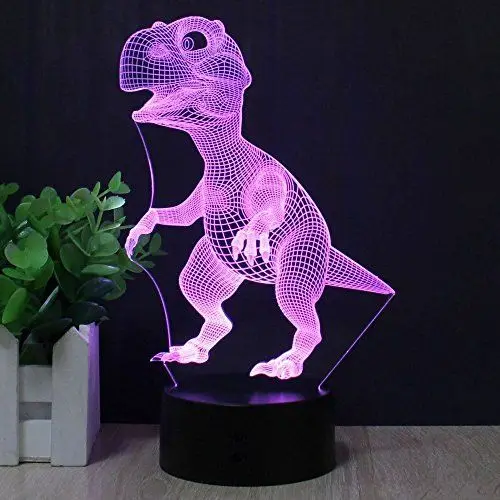 Led vision LED 3D лампа Оптические иллюзии ночник tiscen удивительный подарок 7 цветов
