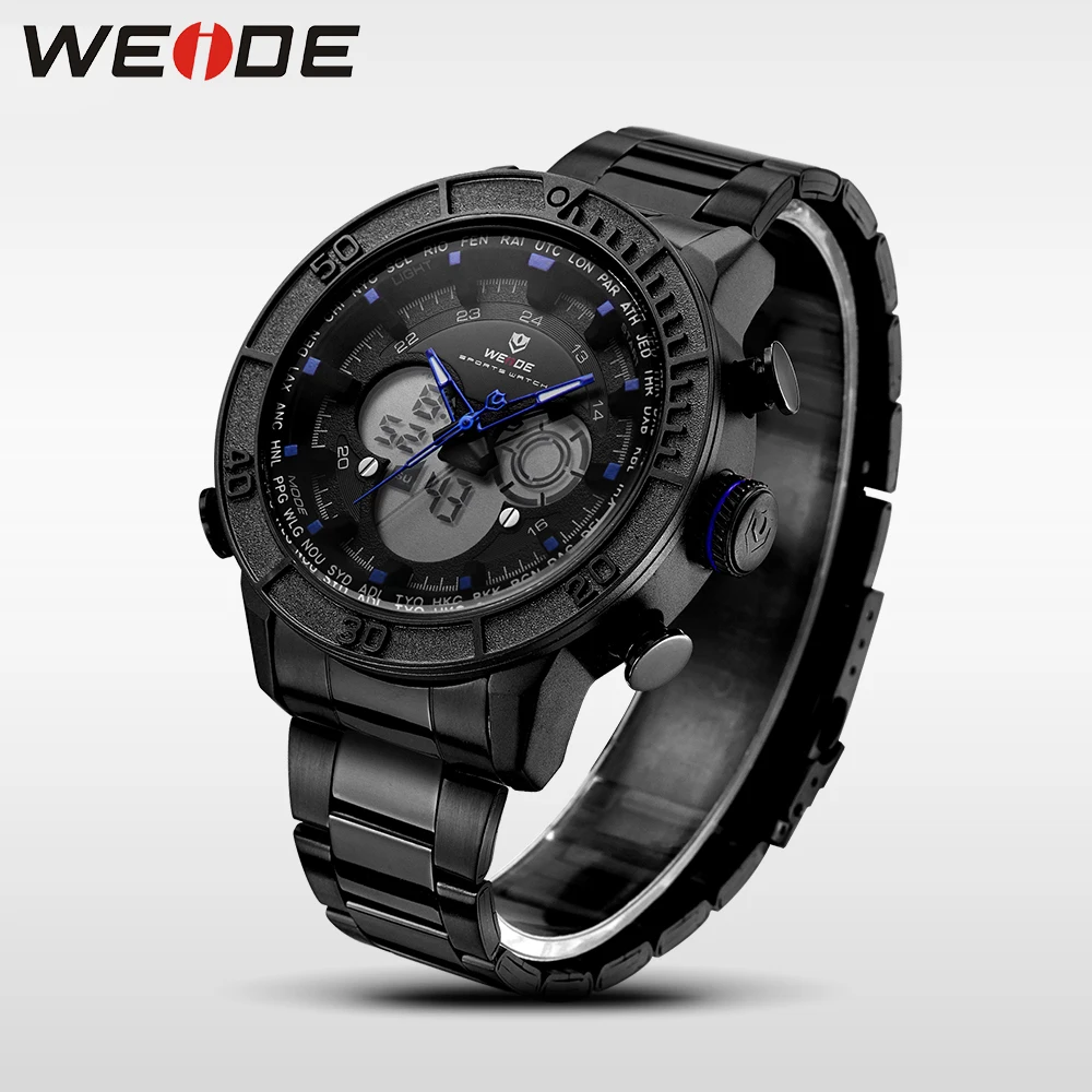WEIDE Новые повседневные Оригинальные relogio аналоговые спортивные часы военные из