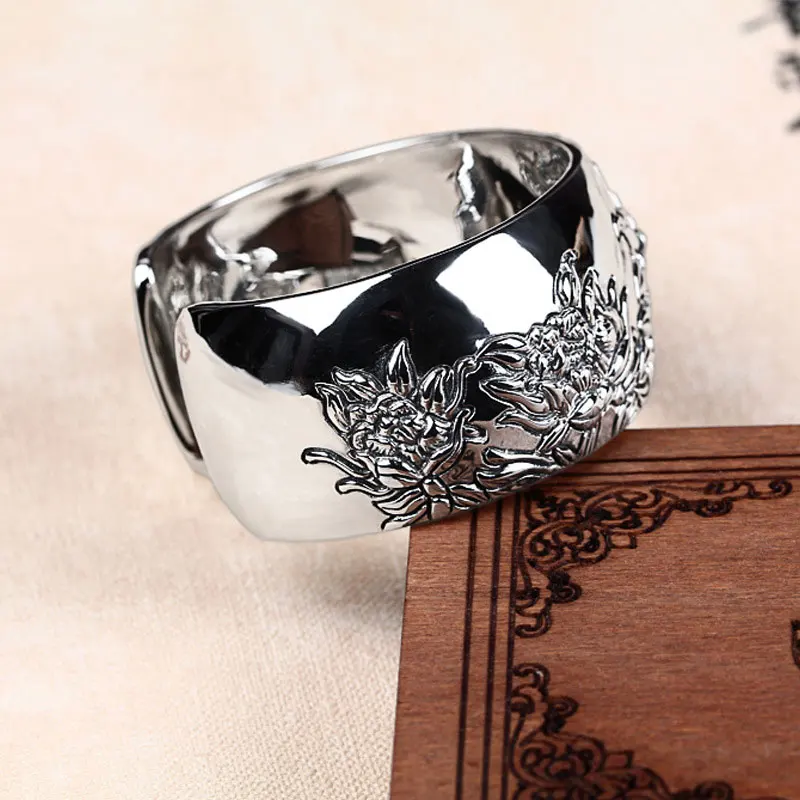 Женские браслеты из серебра 925 пробы RADHORSE изысканные ювелирные изделия китайский