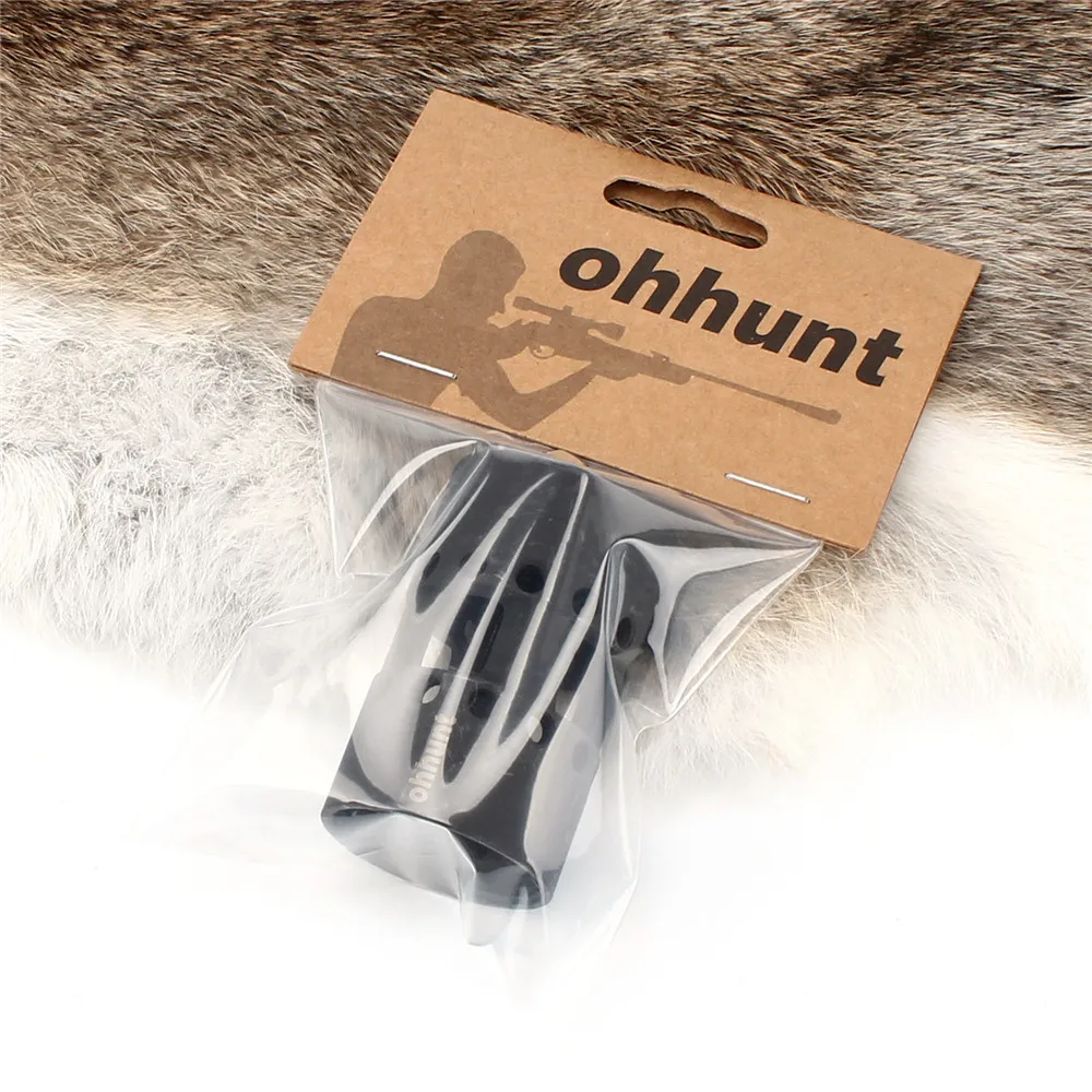 Тактическая стальная цилиндрическая гайка ohhunt алюминиевая для AR15 M4 M16 бесплатный