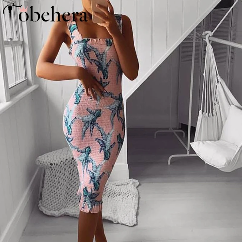 Женское платье макси Glamaker длинное пляжное с цветочным принтом оборками на