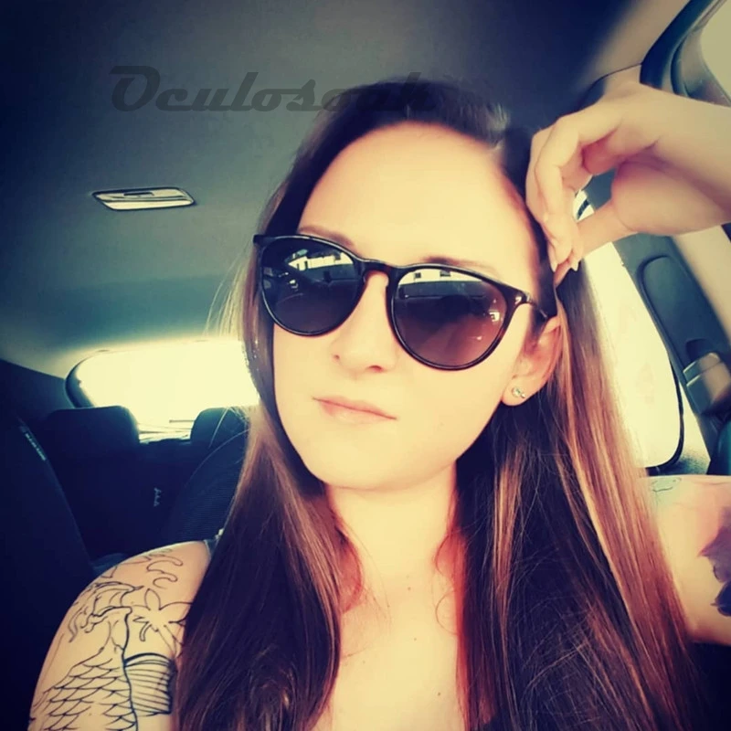 Винтажные Солнцезащитные очки с кошачьим глазом женские брендовые дизайнерские