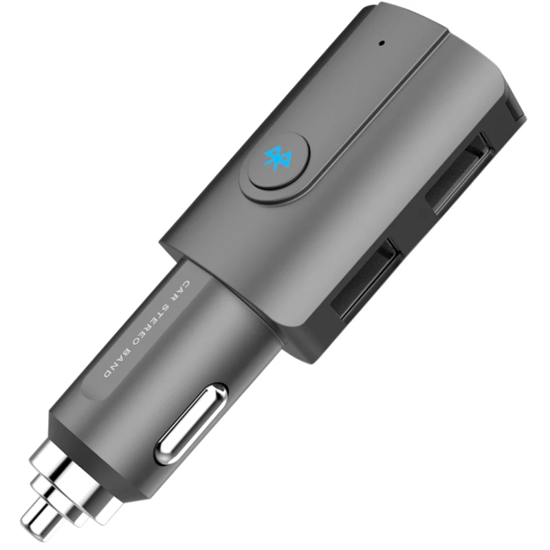 Универсальный Bluetooth Handsfree автомобильный комплект MP3 музыкальный плеер двойной USB