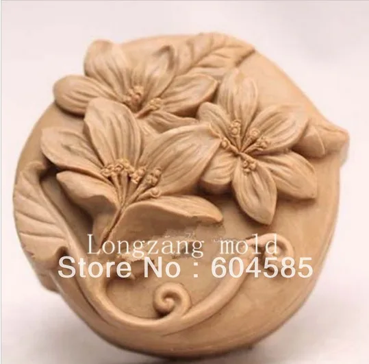 Цветы 50002 искусство силиконовая форма для мыла формы ручной работы|silicone soap mold|craft