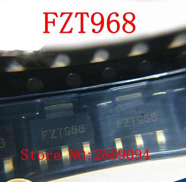 

50 шт./100 шт./200 шт. FZT968 SOT-223 FZT968TA SOT-223 12 В 6000MA FZT968 SOT223