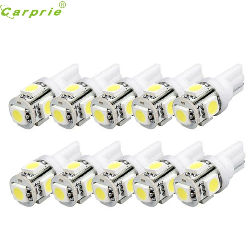 Высококачественные ксеноновые светодиодные лампы T10 Wedge 5 SMD 5050 192 168 194 W5W 2825 158