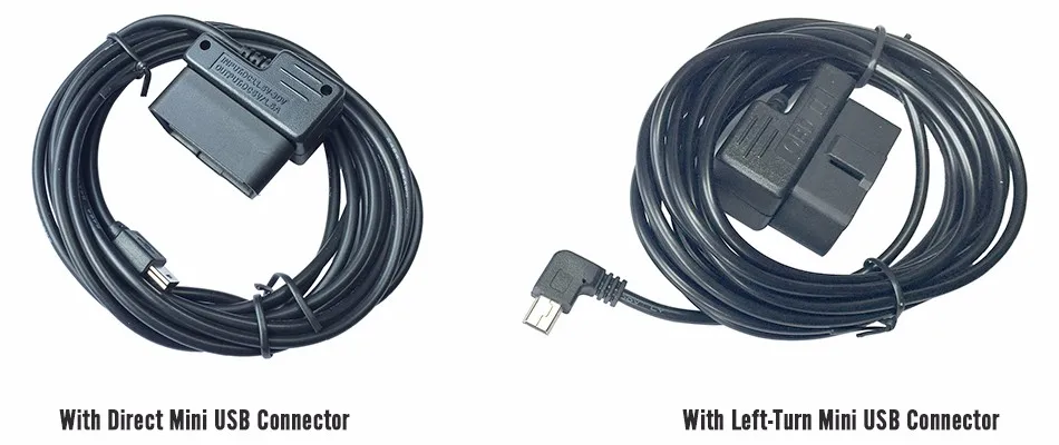 Комплект жестких проводов Conkim OBD разъем Mini USB/ Micro USB для автомобильного