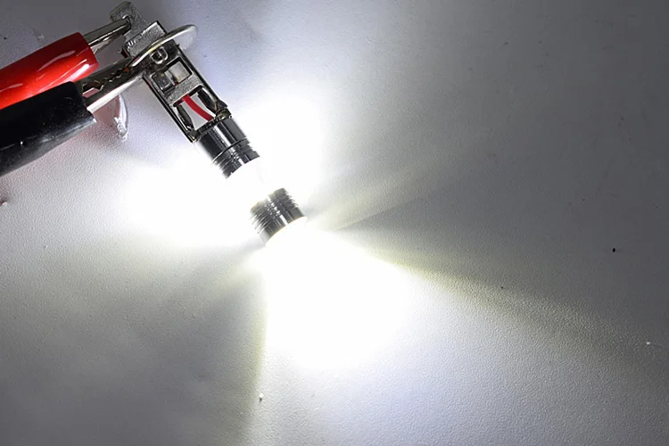 2шт 880 881 H1 H3 T10 30 Вт 6SMD XBD светодиодный дешевая линза конический светодиодный Белый Автомобильный противотуманный фонарь DRL дневные ходовые лампы