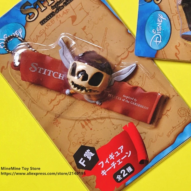 DISNEY Lilo& Stitch Jolly Roger 7 см фигурка осанки аниме украшение коллекция Статуэтка игра игрушка модель для детей подарок