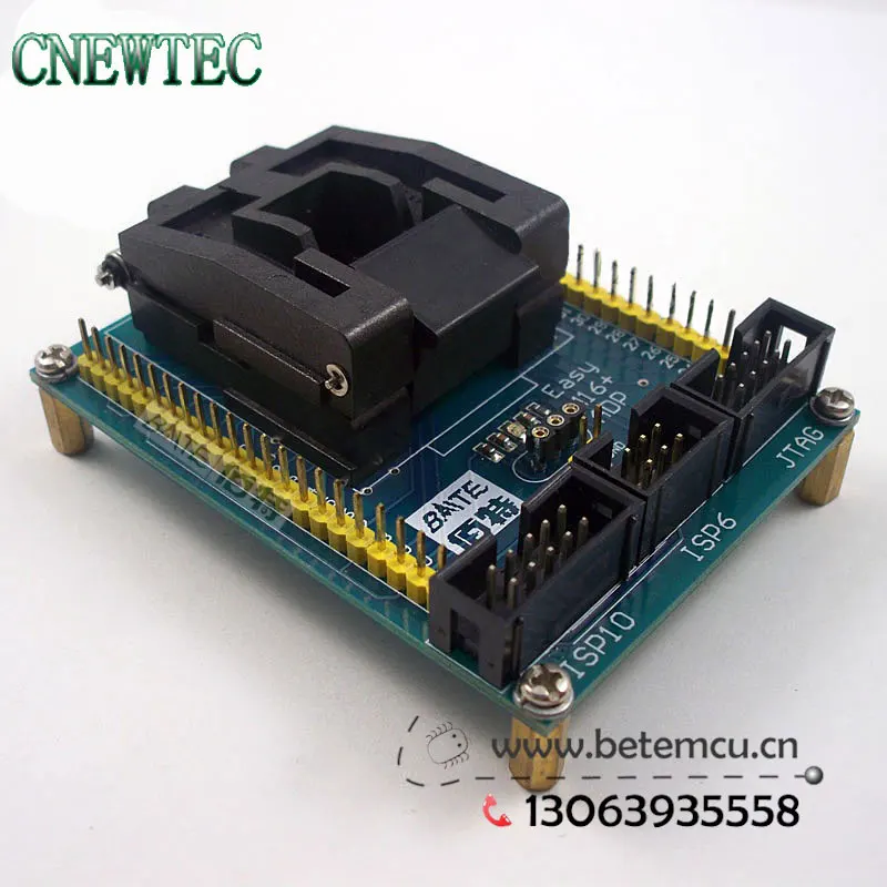 Высокое качество ~ AVR ATmega 16 / 32 QFP44 TQFP44 ISP программатор адаптер Новый - купить по