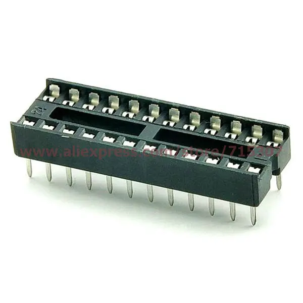 PHISCALE 50 шт. узкая ИС-розетка dip 24-контактный адаптер тип пайки | Обустройство дома
