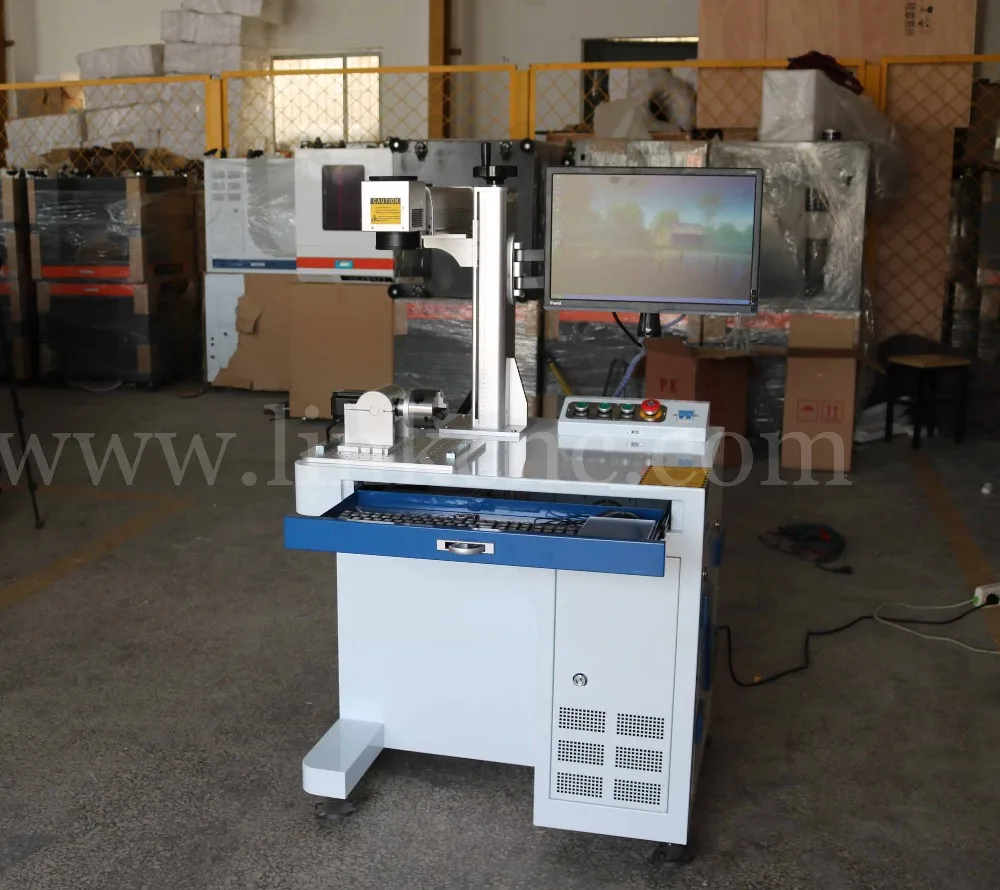 24 месяца гарантии портативная волоконная лазерная маркировочная