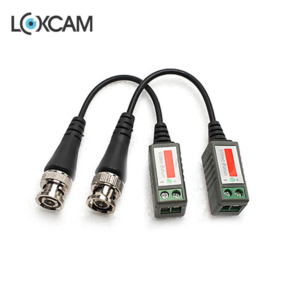 Витой Видео балун пассивные трансиверы системы видеонаблюдения DVR камера BNC Cat5 CCTV UTP Видео балун до 3000 футов диапазон