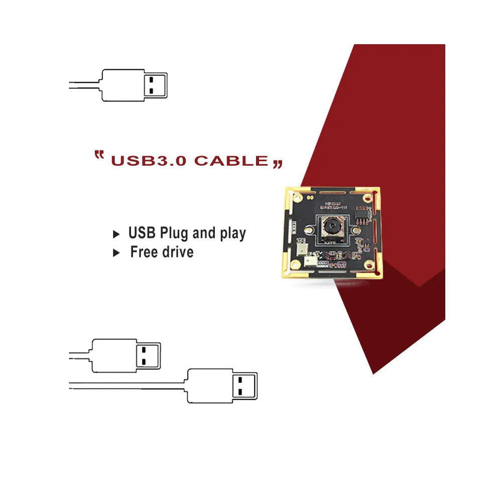 USB-модуль камеры Micro usb3.0 датчик IMX179 модуль с автофокусом 8 МП | Безопасность и