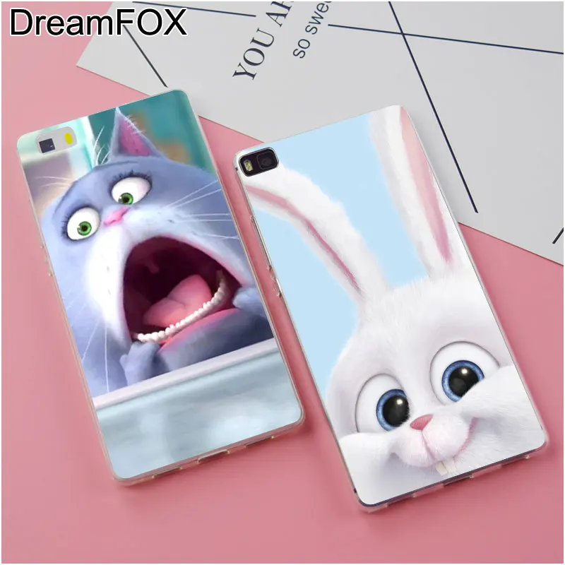 DREAMFOX L378 с изображением героев мультфильма Тайная жизнь домашних животных Мягкий