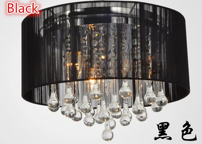 Новый Хрустальный потолочный Люстра подвесной светильник светодиодная лампа 220