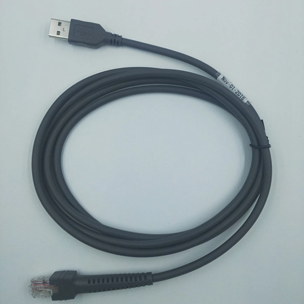 MLLSE USB кабель 2 м подходит для сканера штрих кода LS1203 LS2208 LS4208 CBA U01 S07ZAR CB0578|cable usb usb|usb