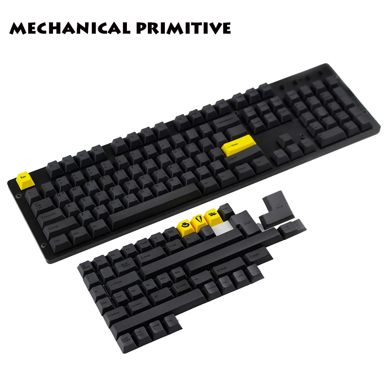 MP джентльмен KeyCap 151 ключ PBT Сублимация английская Корейская версия вишневая Заводская высота для механической игровой клавиатуры