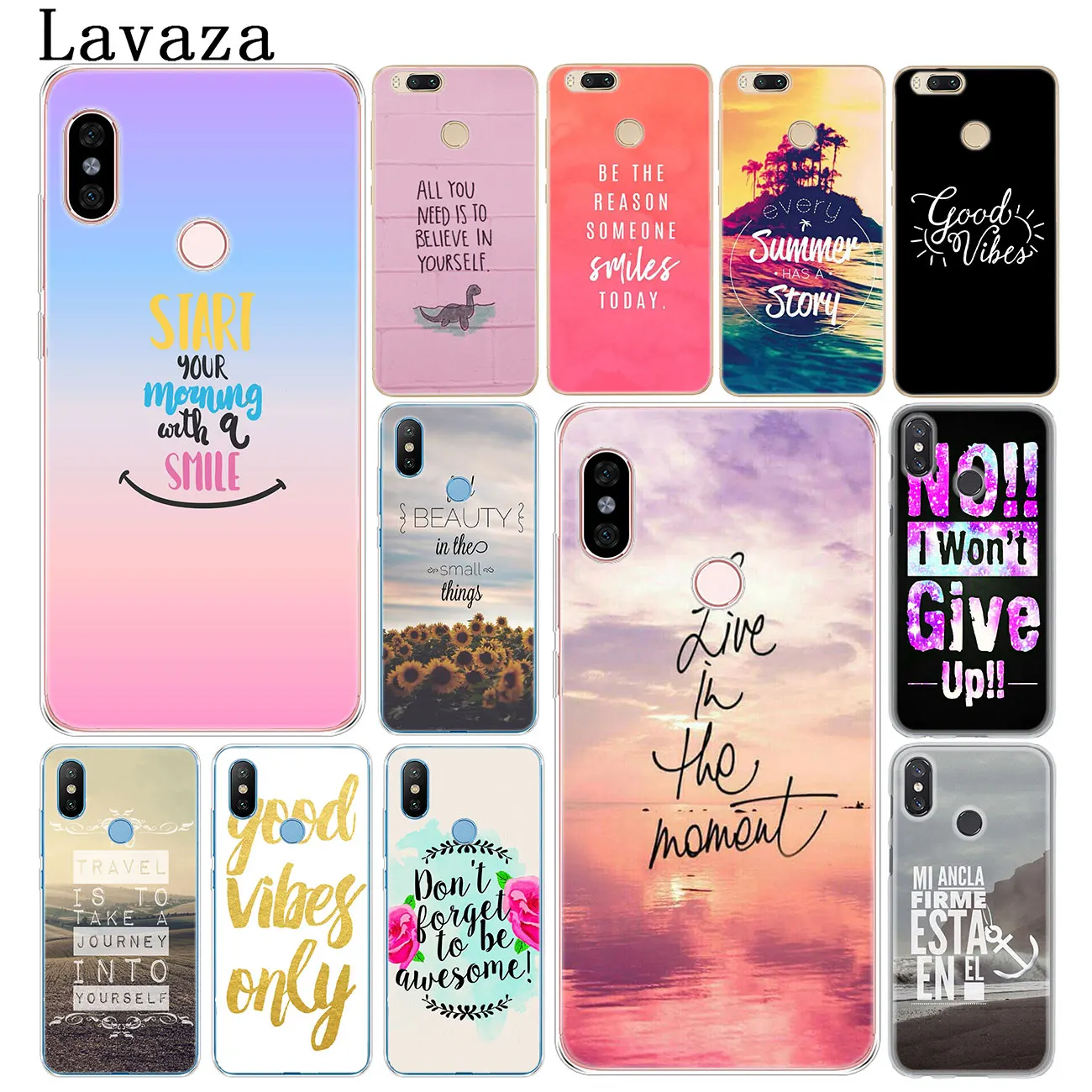 Чехол для телефона Lavaza пословица с надписью &quotVibes Только Love&quot Xiaomi Redmi 8A 7A 6A 5A K20 K30