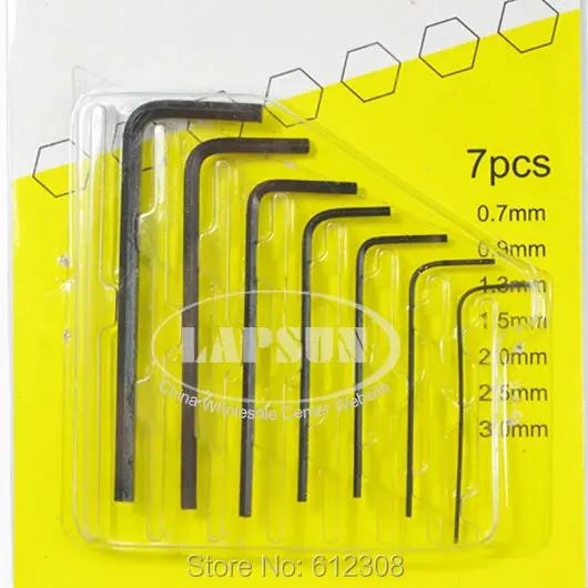 Набор шестигранных ключей набор отверток инструментов 0 7 мм 9 1 3 5 2 комплект (7