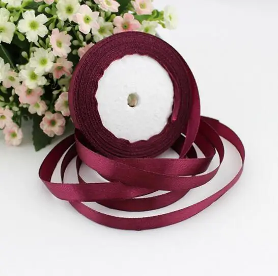 Длинная шелковая атласная лента 3/8 дюйма 22 м ширина 10 мм|silk satin ribbon 10mm|satin 10mmsilk |