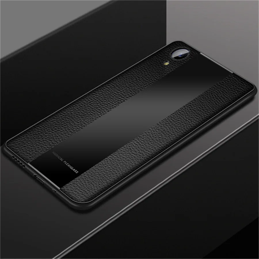 For VIVO Y95 Y75 Y51 PU Leather Phone Cover Case vivo Y71 Y83 TPU Soft border glass Shockproof y85 y79 y97 |