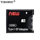 TISHRIC 2018 Новый SDXC SDHC в стандартный компактный флеш-накопитель Type I, конвертер для карт SD в CF, адаптер для чтения карт до UDMA 128 ГБ