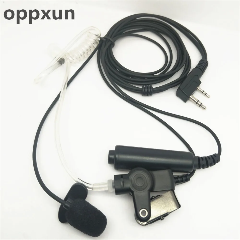 OPPXUN 2018 Новинка PTT воздушная направляющая гарнитура для Kenwood TK3207 baofeng UV5R UV82 888 s retevis