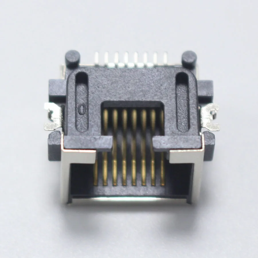Сетевой разъем RJ45 2 шт. 8P Сетевая розетка Shenboard SMD интерфейс для ноутбука H = 8