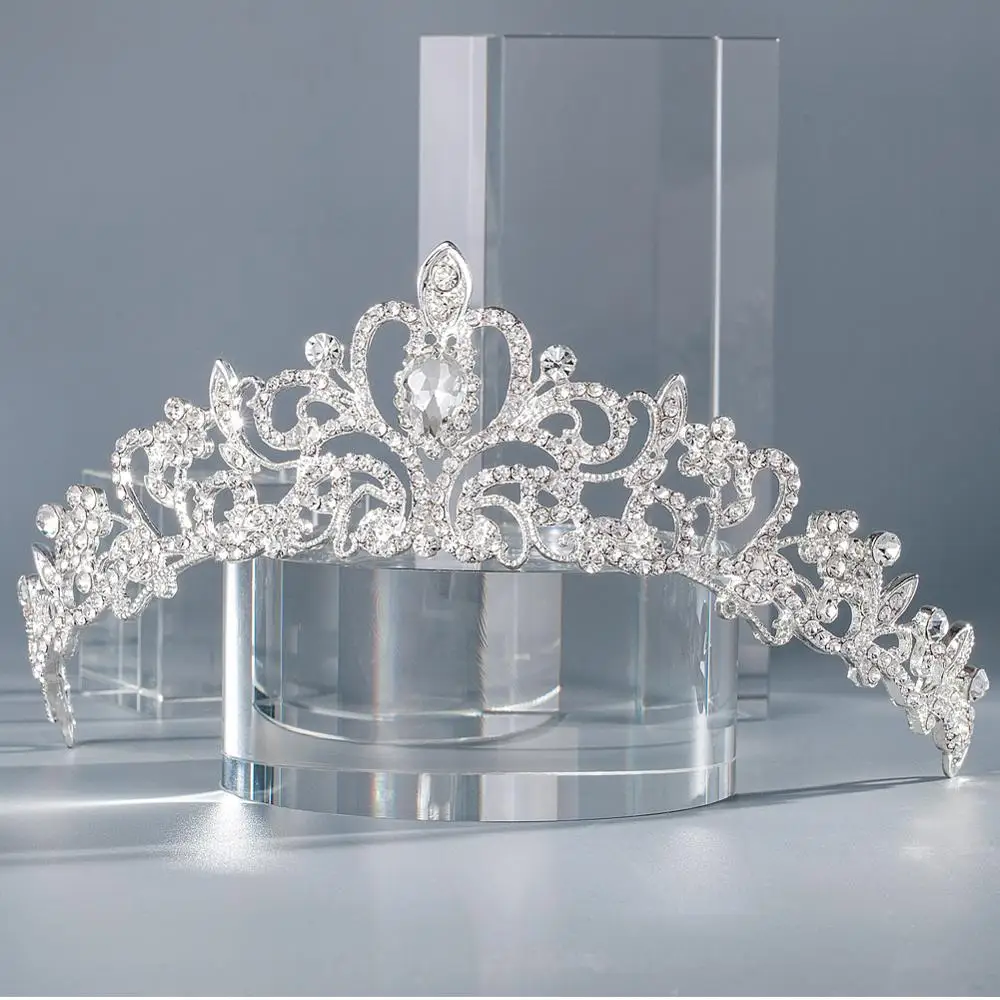 Корона для девочек-тиары и короны маленьких девочек-Цветочные свадьбы