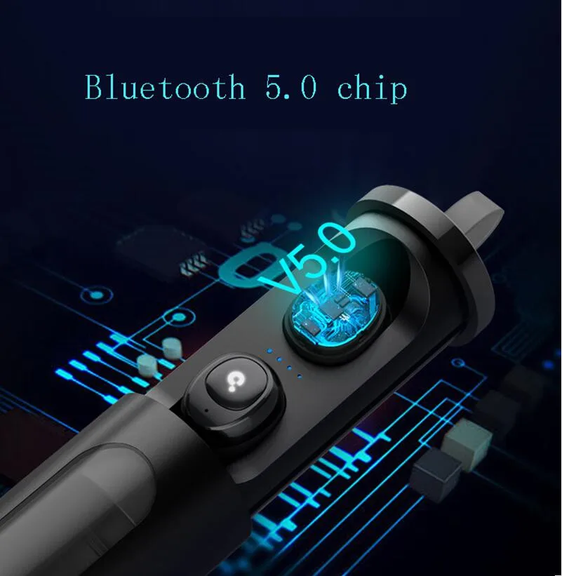 Дiдо A5 Беспроводной Bluetooth наушники V5.0 стерео музыкальные TWS с микрофоном |