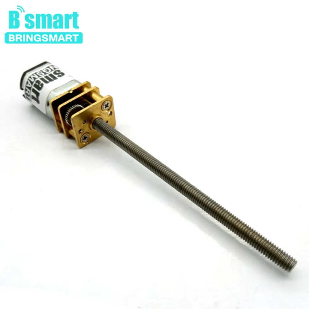 Фото Bringsmart M3 винт 55 мм вал с резьбой 3 в 6 12 В постоянного тока 15/30/60/100/150/200/250/300/600 об/мин Bringsmart M3 винт 55 мм вал с резьбой 3 в 6 12 В постоянного тока 15/30/60/100/150/200/250/300/600 об/мин