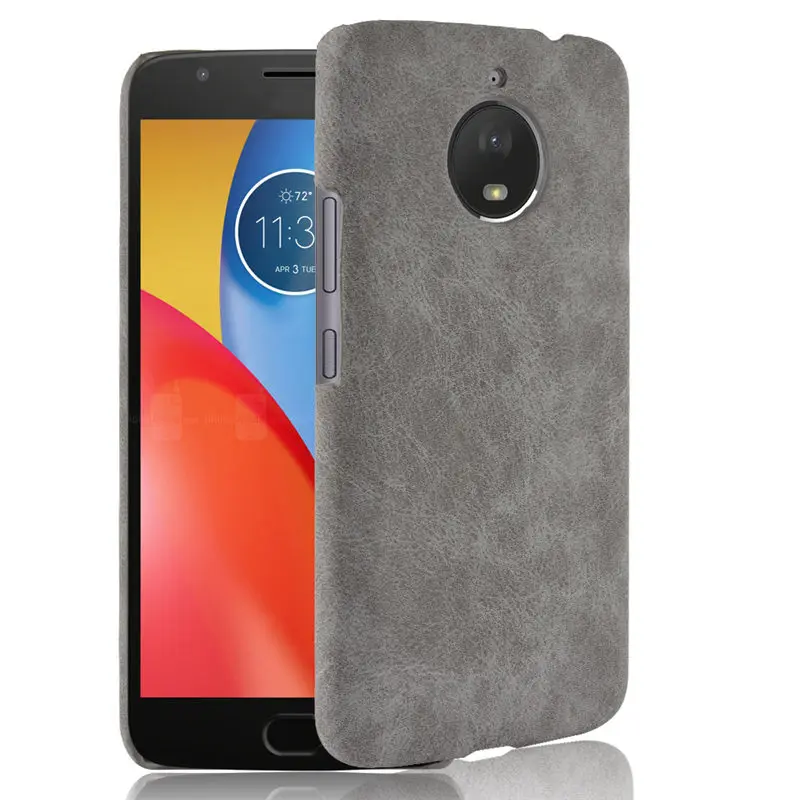 For Motorola Moto E4 Plus Case E4Plus Cover Luxury PU Leather Hard Phone XT1771 XT1775 |