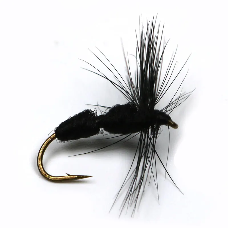 ICERIO 8 шт. #10 муравьиная мушка черная Стыковая искусственная муравьиная|fishing lure|fly