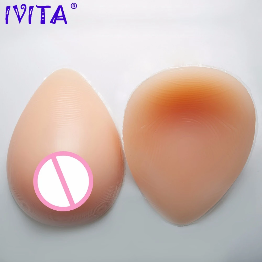 IVITA Горячая продажа силиконовые формы груди Ложные грудь для послеоперационного
