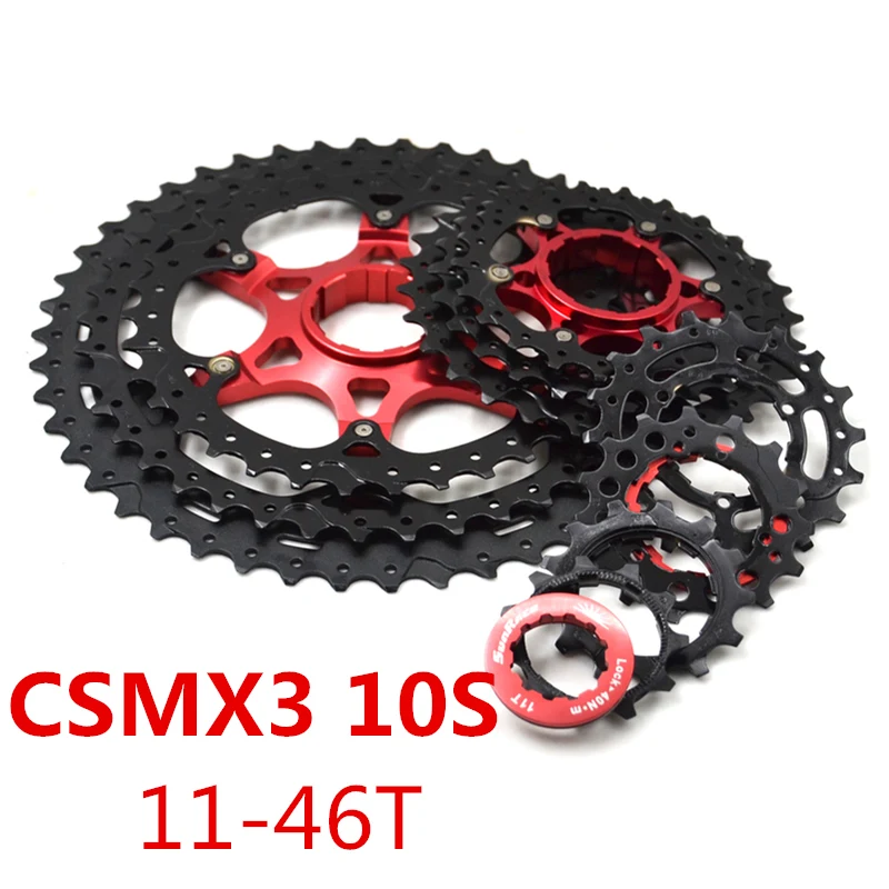 Sunracing CSMS3 11-46T 10 скорость 10s широкое соотношение MTB горный велосипед части
