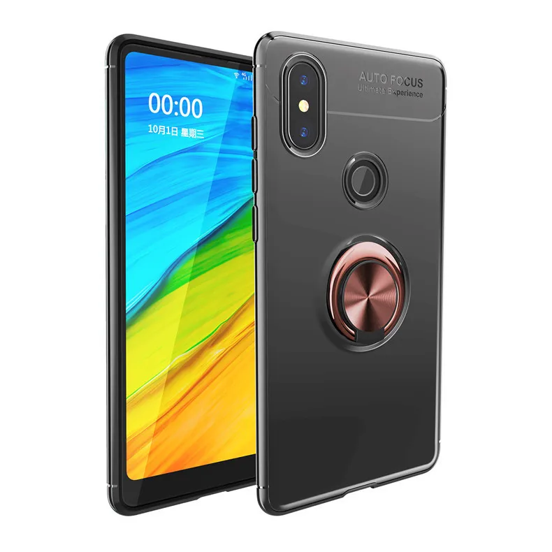 Чехол для Xiaomi Redmi Note 6 Pro, чехол для Redmi Note6 с магнитным кольцом на палец, задняя крышка для телефона, чехол для Xiaomi Redmi Note6 Pro