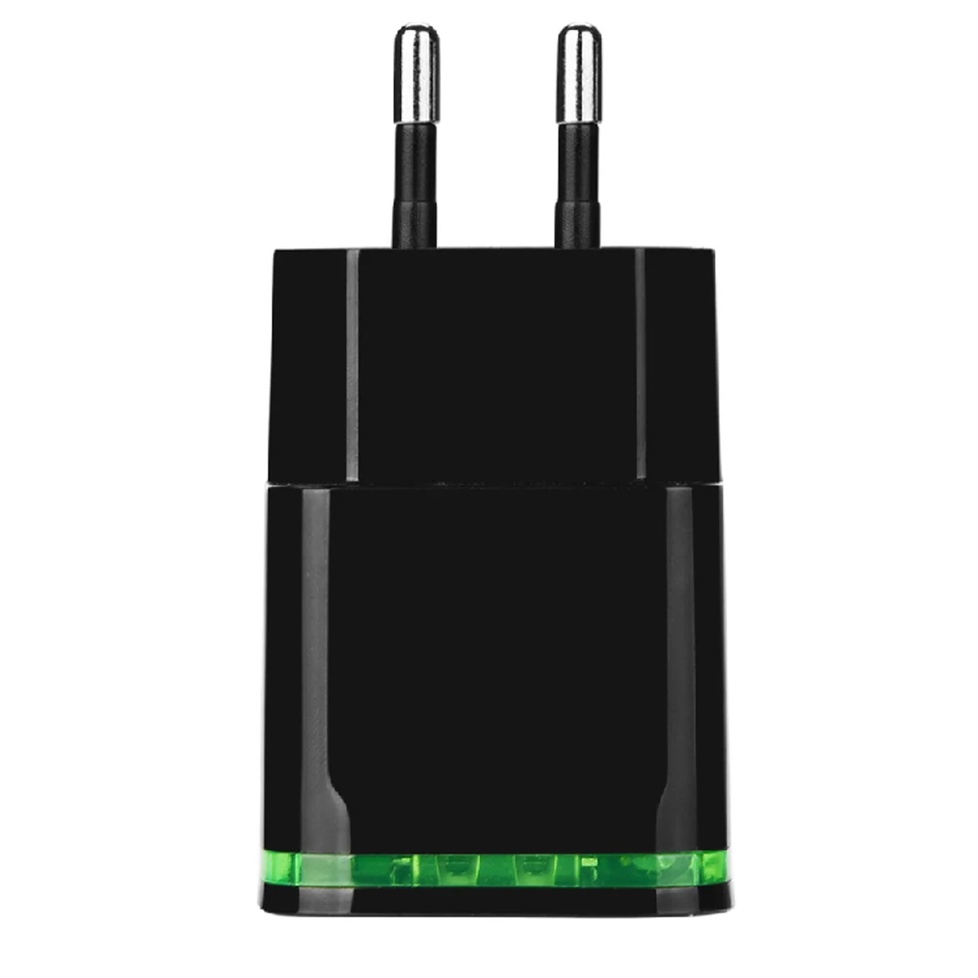 Быстрое зарядное устройство с двумя разъемами USB и европейской вилкой 2.1A, высокая мощность, Прямая зарядка, зарядная головка, европейский стандарт, зарядка