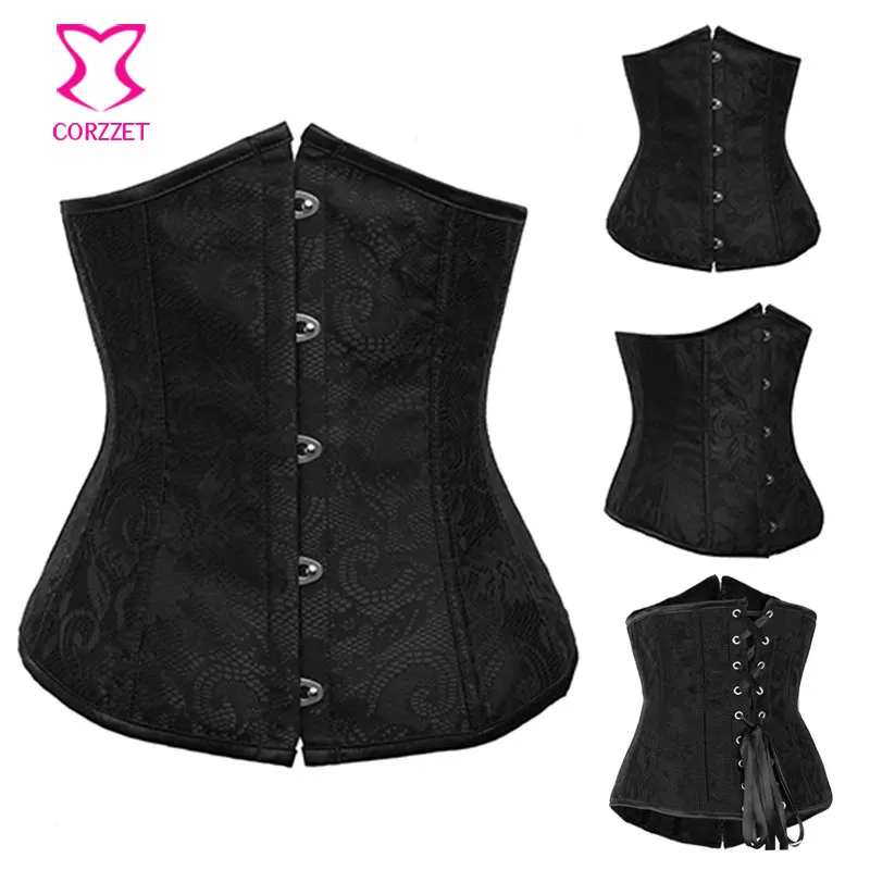 Женский кружевной корсет с вышивкой и поясной подгрудный Corpete Corselet Korsett|bustier