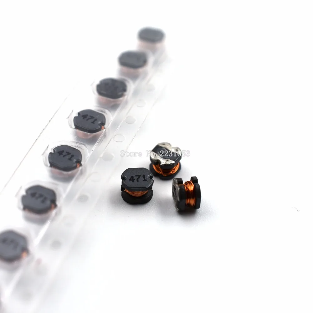 10 шт./лот CD43 470uH 470UH 471 Катушка Индуктивности SMD 4,5*4,0*3,2 мм SMD индуктор