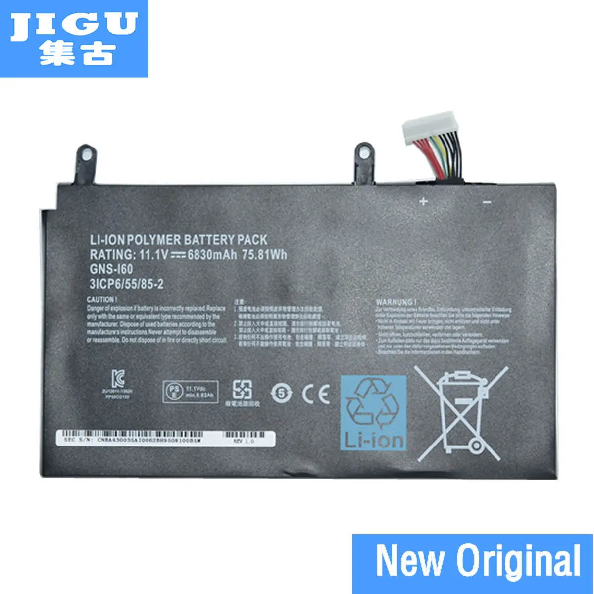 

JIGU Original Laptop Battery GNS-160 GNS-I60 961TA010FA FOR GIGABYTE P35G v2 P35K P35W V2 P35X V3 P37X V5 P57W P57X V6