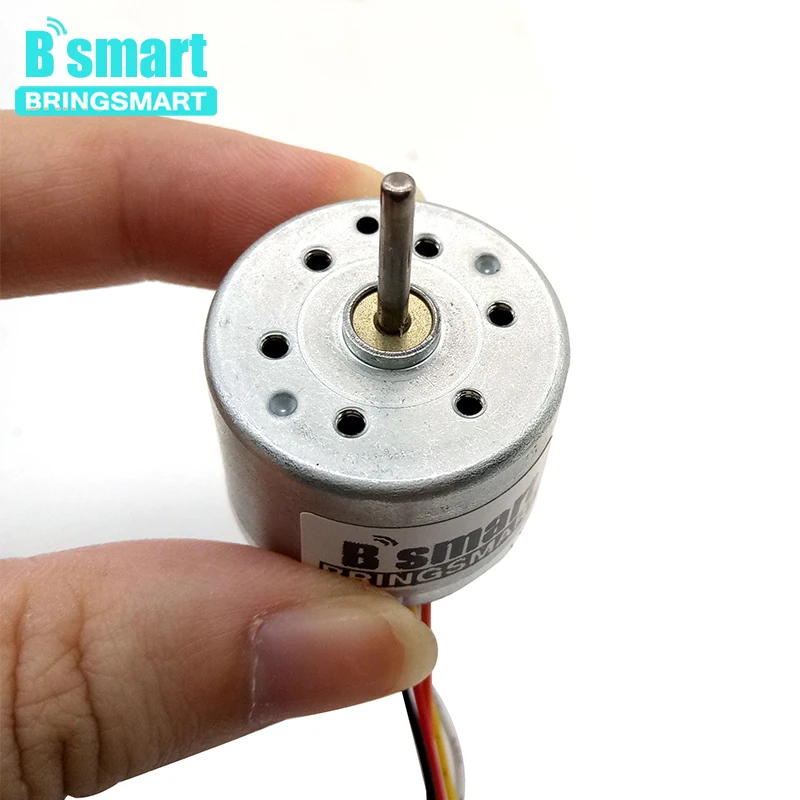 Высокоскоростной двигатель Bringsmart R2418 7500 об/мин 12 В BLDC электрическая машина PWM CW/CCW