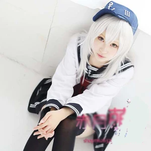 Коллекция Kantai для косплея японский Звездного разрушителя, Akatsuki Хибики Ikazuchi Inazuma костюм моряка для маскарада; Костюм 11