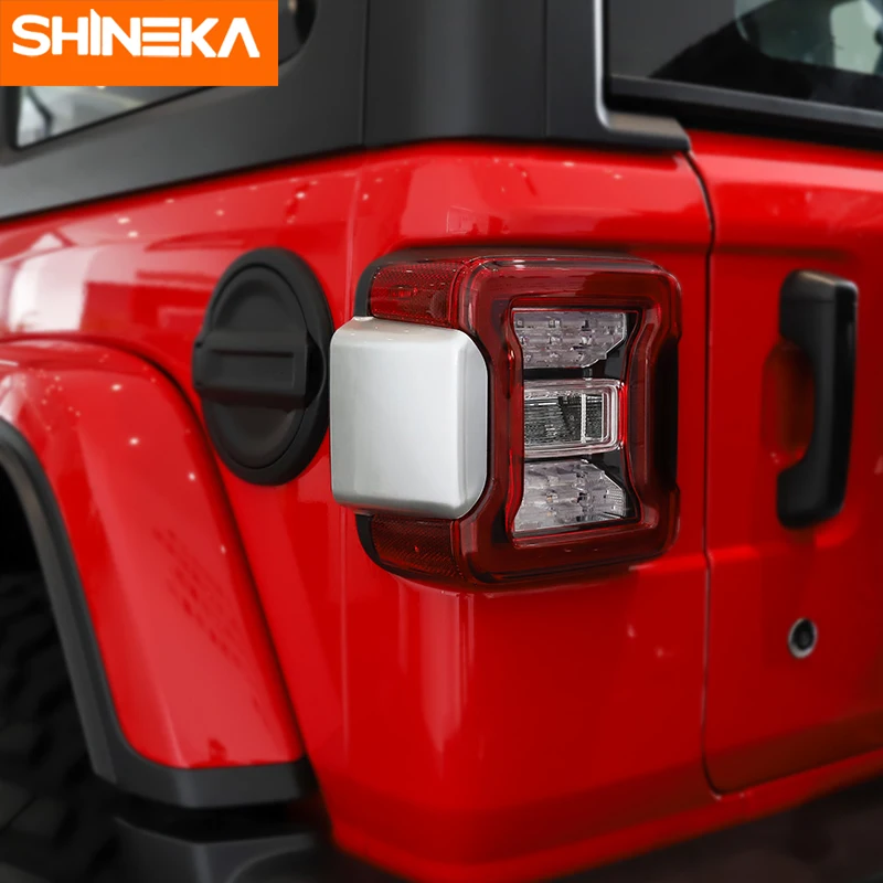 Наклейки SHINEKA для Jeep Wrangler JL 2018 Up 3D Автомобильные задсветильник ры декоративная