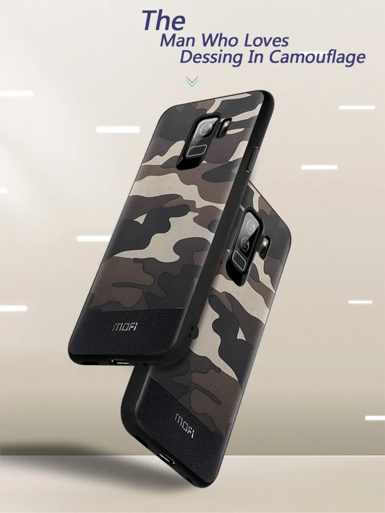 MOFi S9+ чехол для samsung S9 Plus задняя крышка Камуфляжный узор противоударный чехол для galaxy s8 s8+ чехол